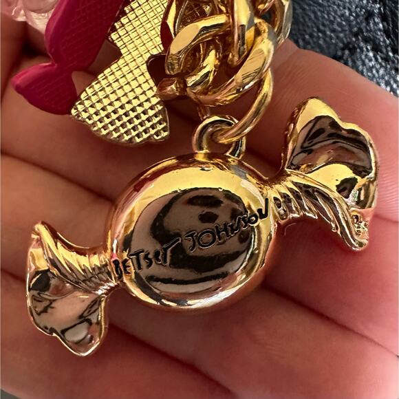 Betsey Johnson Unique Purse Charm Choose from 3 Different Lengths See Pics K777 - Picture 13 of 17